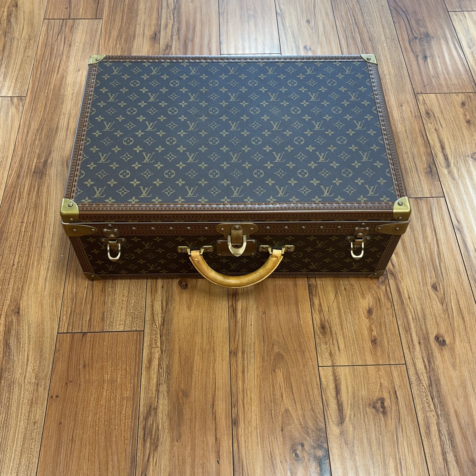Louis Vuitton Trunk, In Great Condition, Entrupy Verified