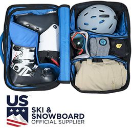 Ski snowboard boots bag new unused outdoors backpack travel Thumbnail