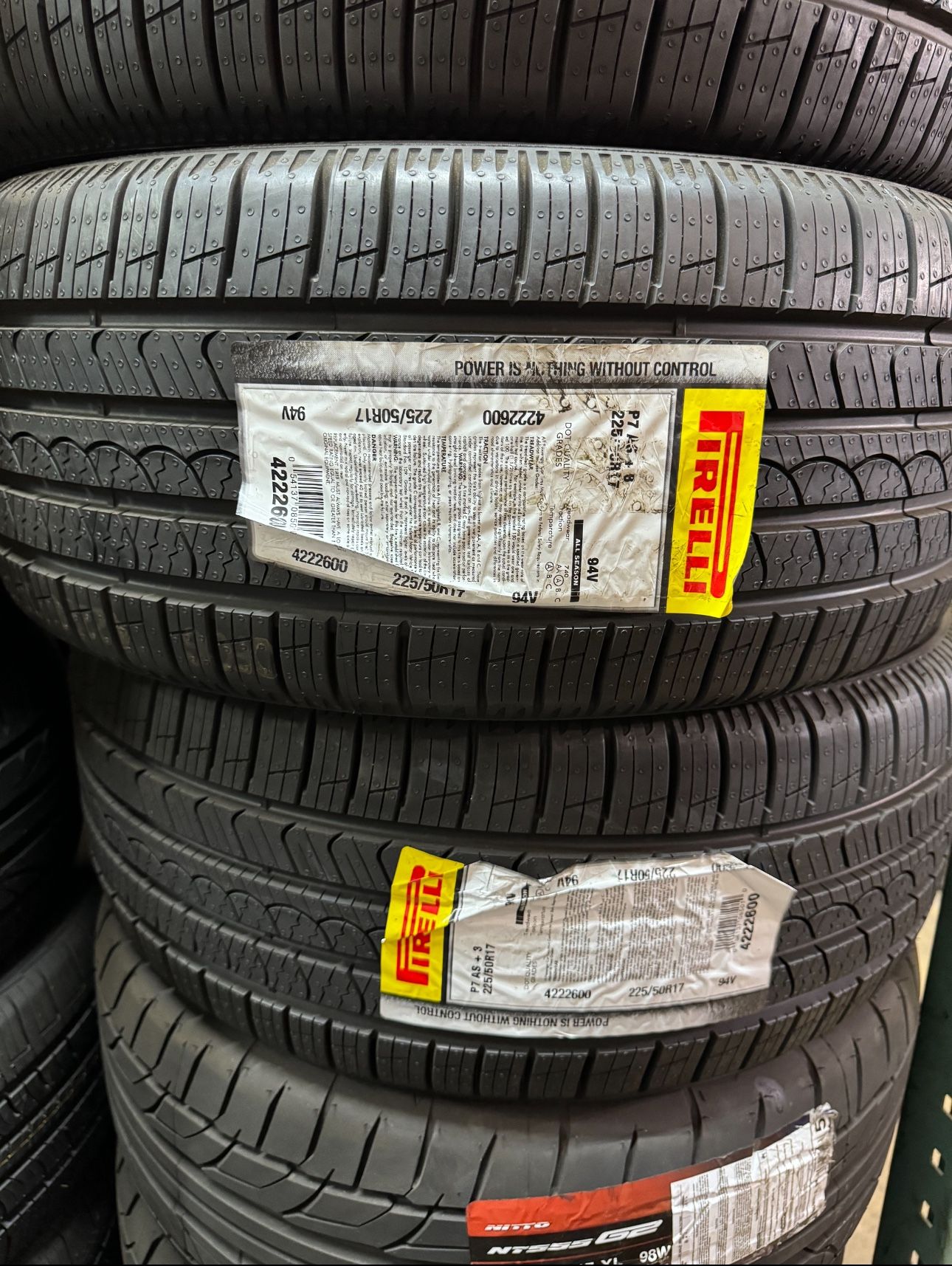 225/50R17 New Pirelli Tires Sale!