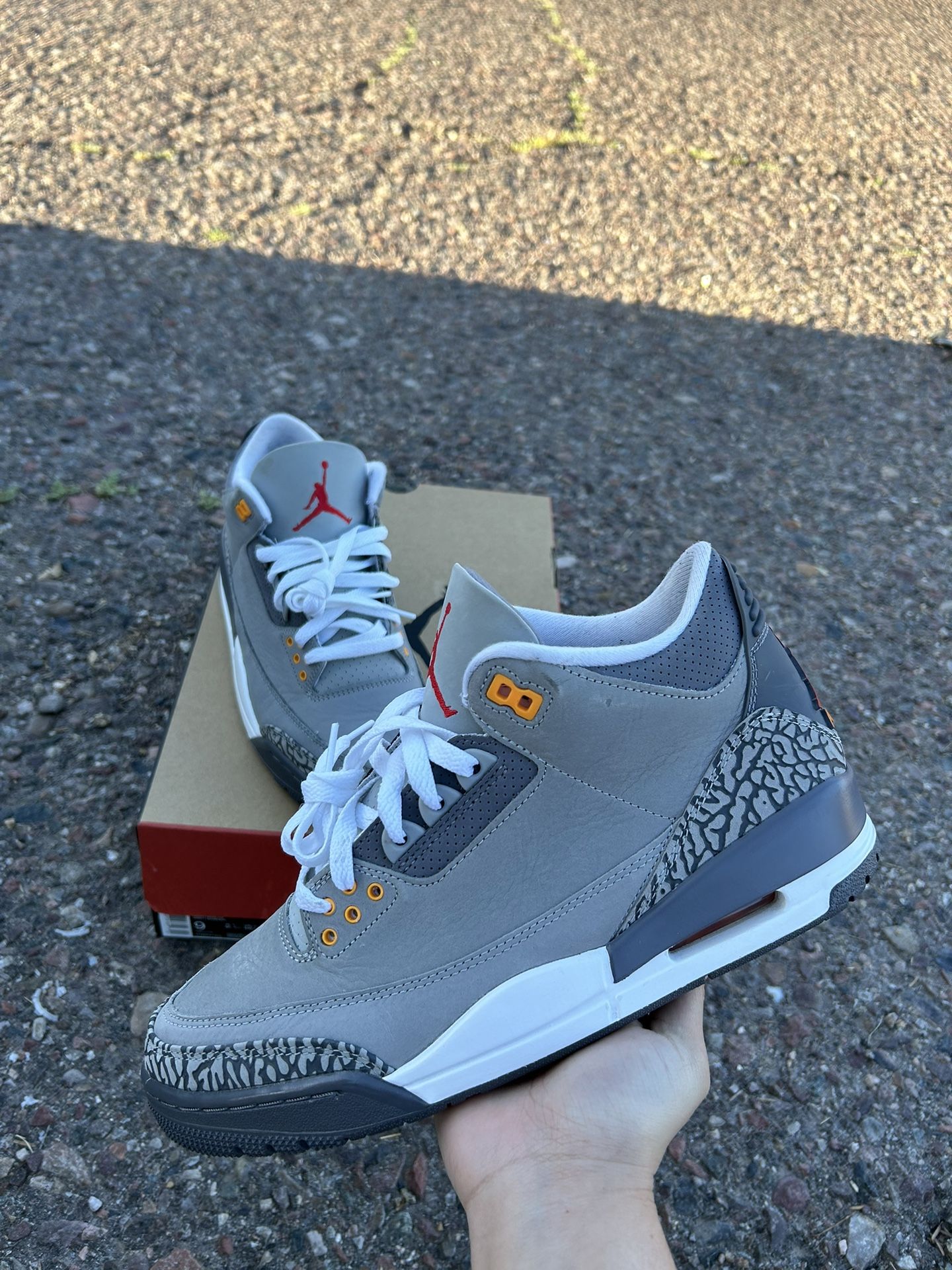 Jordan 3 Cool Grey