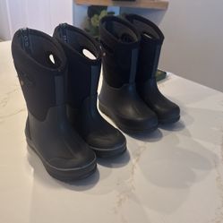 Black Snow Bog Kids Boots 12T Kids