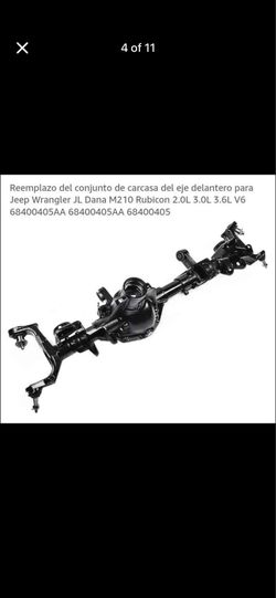 Jeep front axle