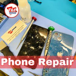iPhone 11 pro Cracked screen replacement (hablamos español)