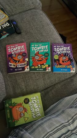 Set Of 3 Zombie Goldfish books