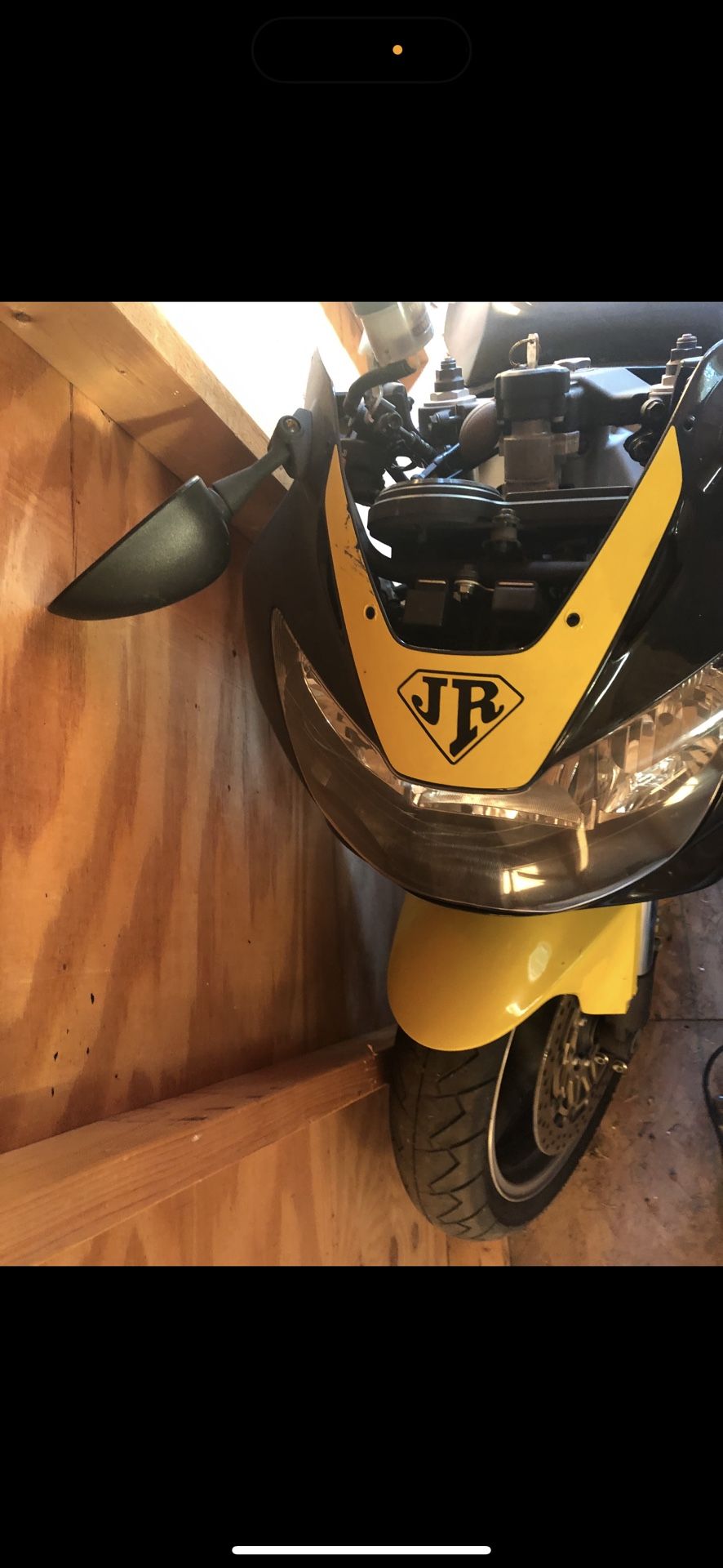 2001 Honda CBR -damage 