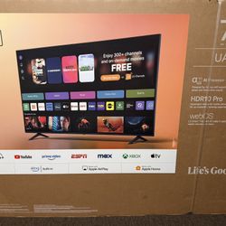 LG UHD 75”