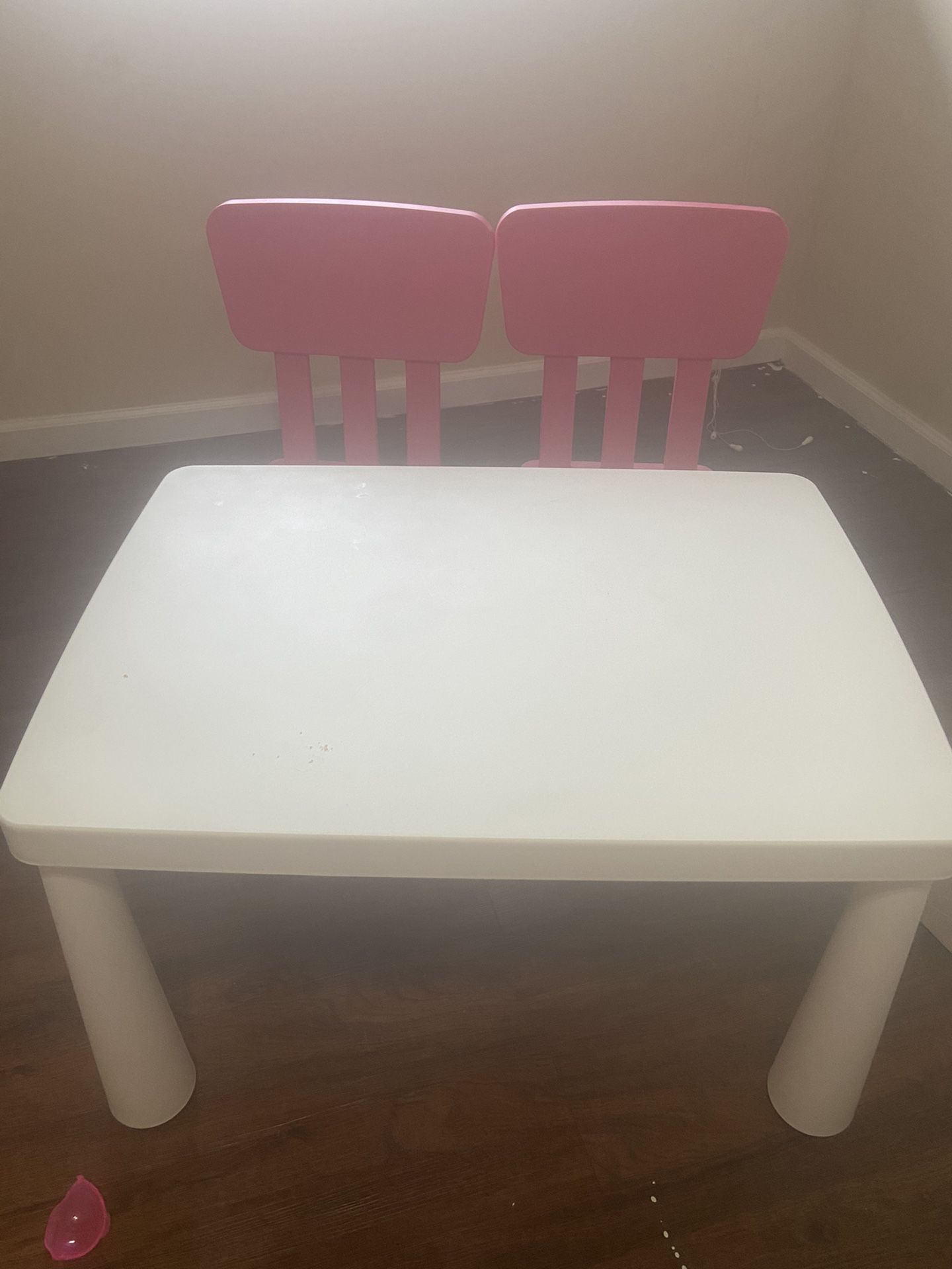 IKEA kids table and chair set