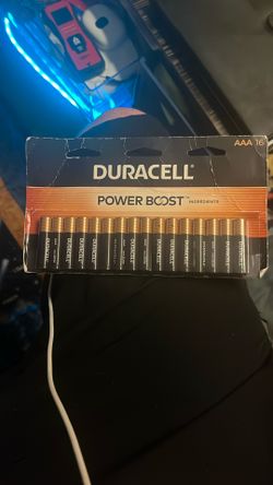 Duracell power Boost AAA Batteries 16 Pack