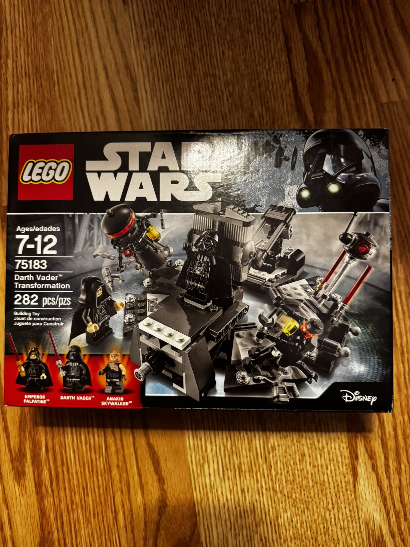 Lego Star Wars Vader set