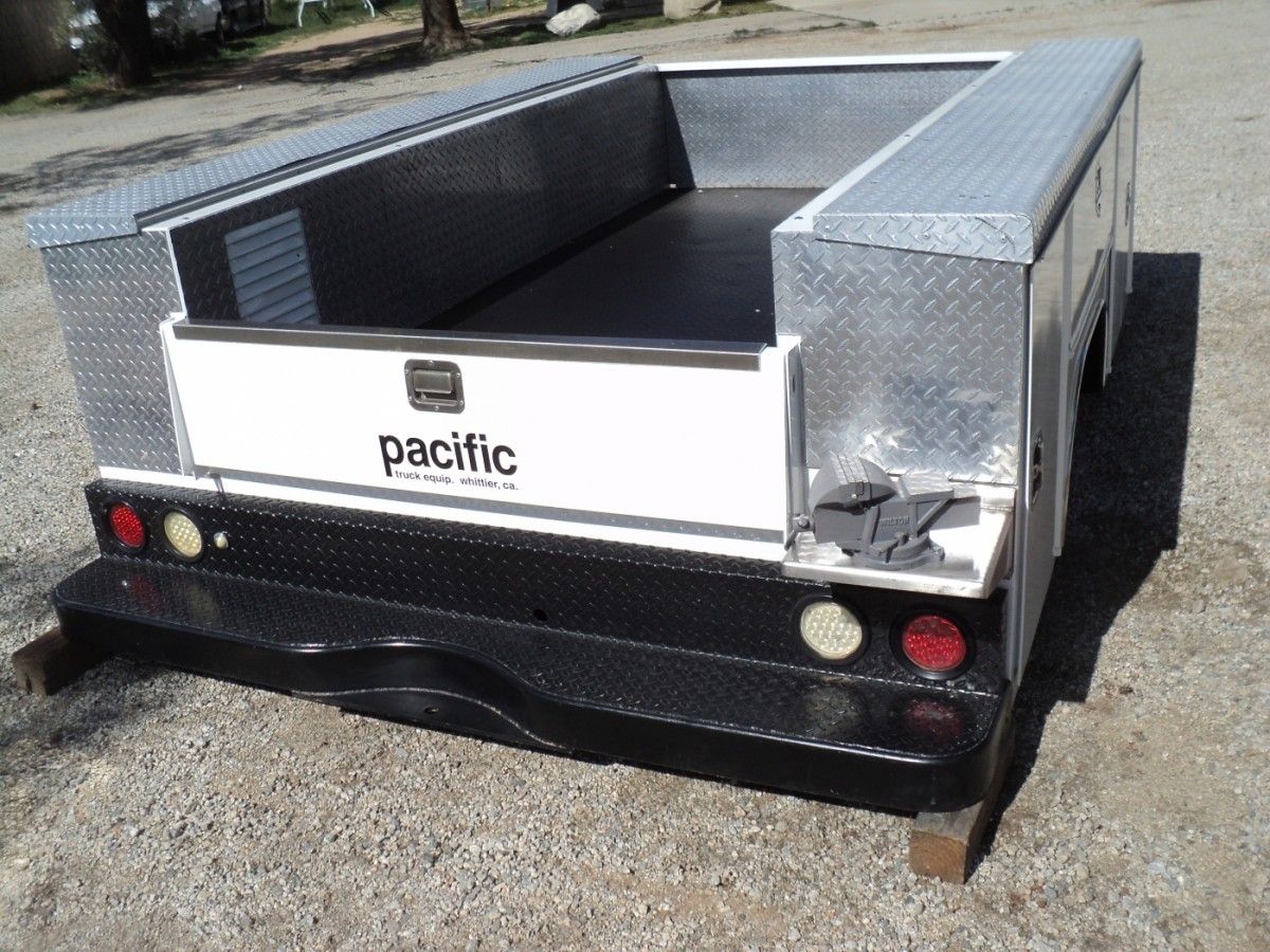 ##48%0FF "PACIFIC WONDERIFIC" LOWBOY Utility Bed-Just SOLD-But100+More auto parts accessories