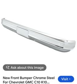 1(contact info removed) Chevy/GMC trucks, LMC Truck part 38-9257 is a Chrome Bumper "A"