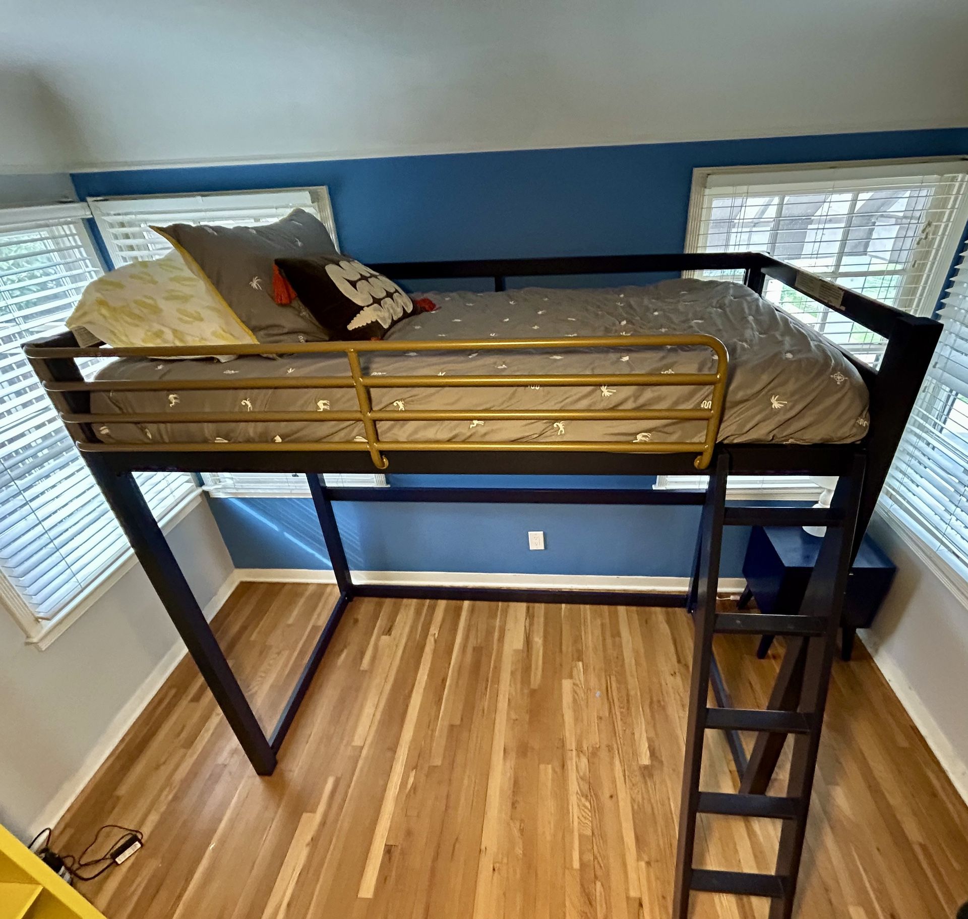 Loft Bed by Little Seeds (FREE Simmons Twin Mattress)