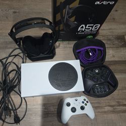 Xbox Series S, With 2 Controller and Astro A50 WIRELESS 