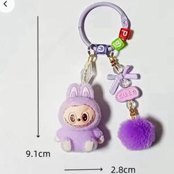 Mini Labubu keychains Bundle Of 2
