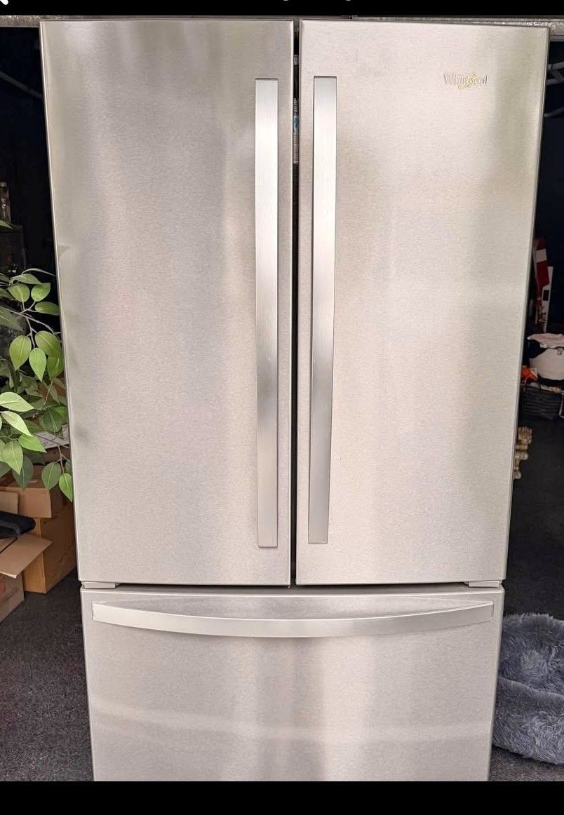 Whirlpool French Door Refrigerator Stainless Steel 