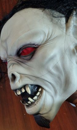 Vampire Demon Halloween Latex Costume Mask