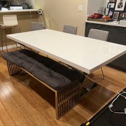 Modern Extendable Dining Table