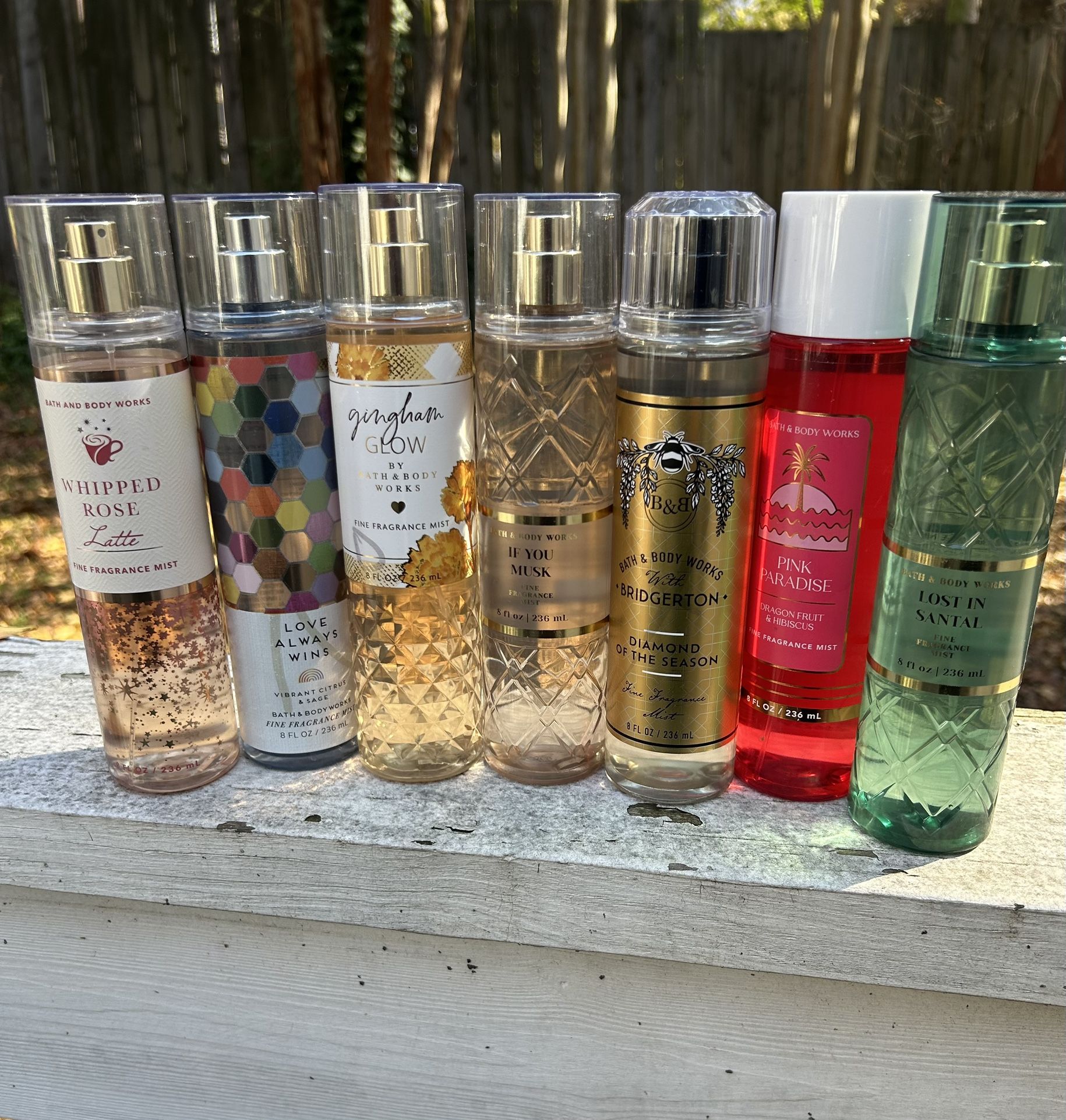 Assorted Bath & Body Works Perfume Spray