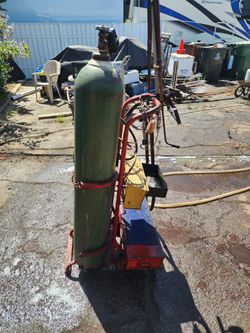 Full Oxy/acetylene Setup