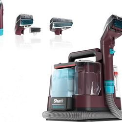 Shark StainStriker Portable Carpet & Upholstery Cleaner, Spot & Stain Remover, 3 Tools, Burgundy, PX203BRN