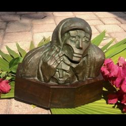 Randolph Johnston Bronze Sculpture (#6 of 8), called “Terror” Limited Edition 