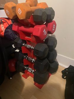 Weight Rack 5 slots.