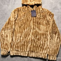 Velvet Zip Up Hoodie