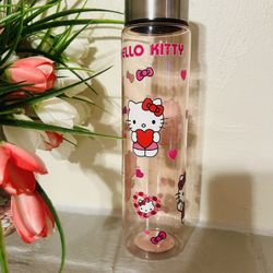 Hello Kitty, water bottle