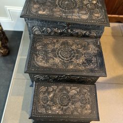 Three Wooden chests