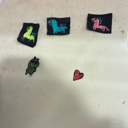 Glow In The Dark Famous Art Peace 