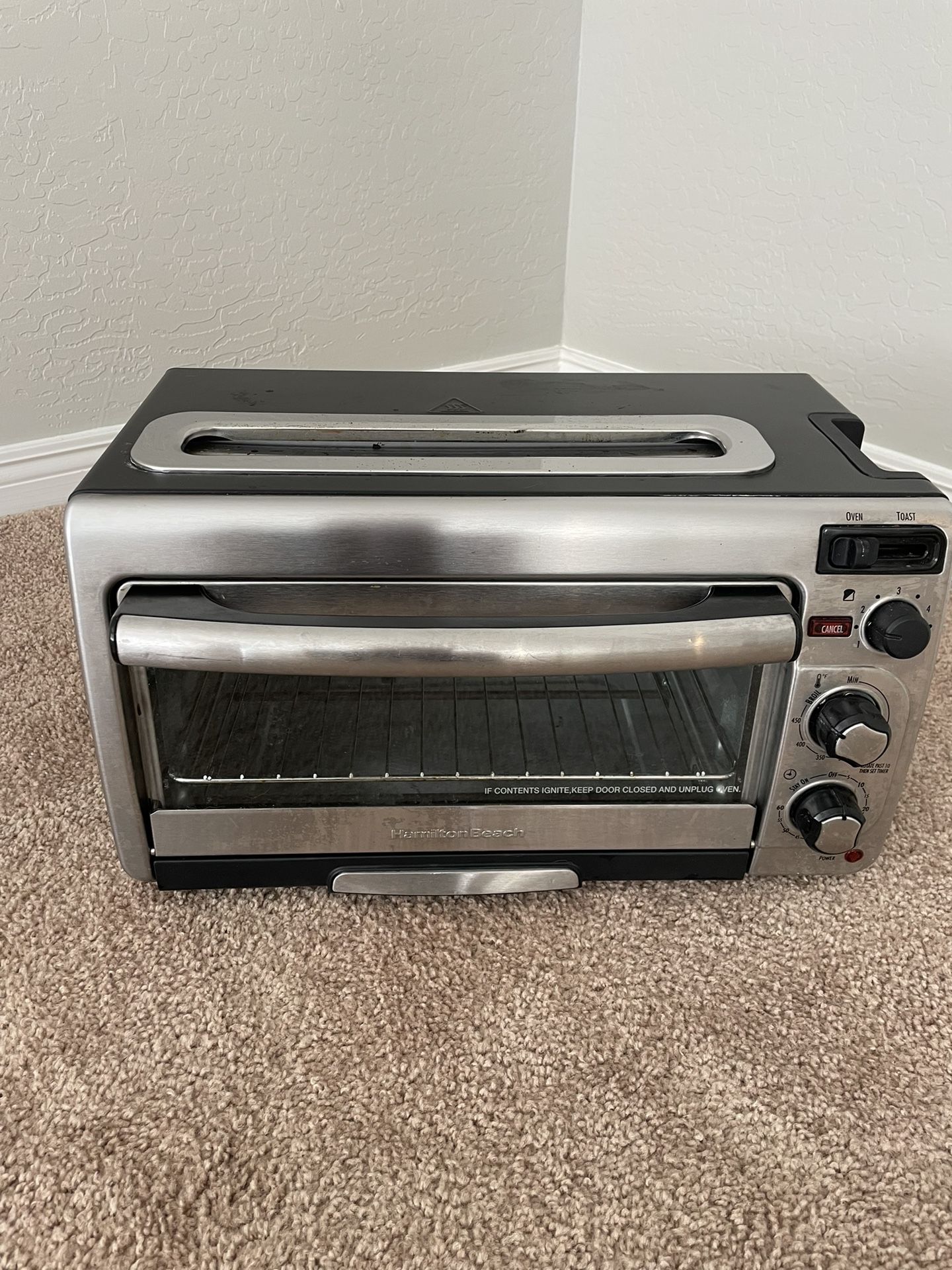 Toaster Oven, Hamilton Beach