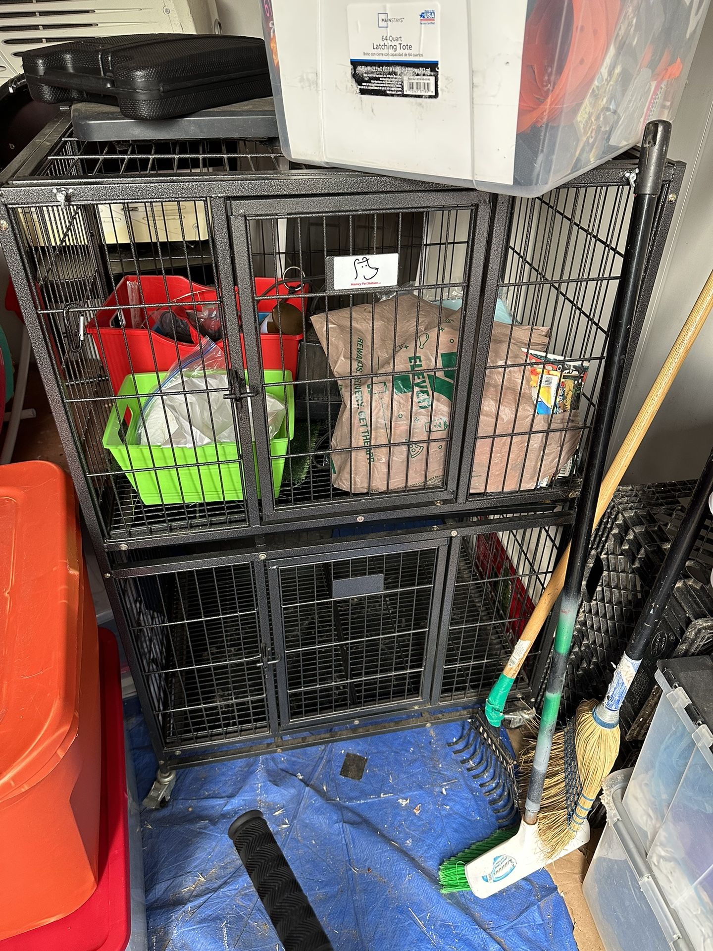 Double stack Dog cage