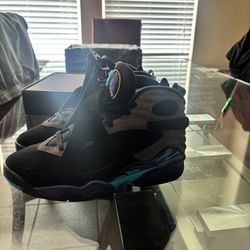 Aqua Jordan 8’s