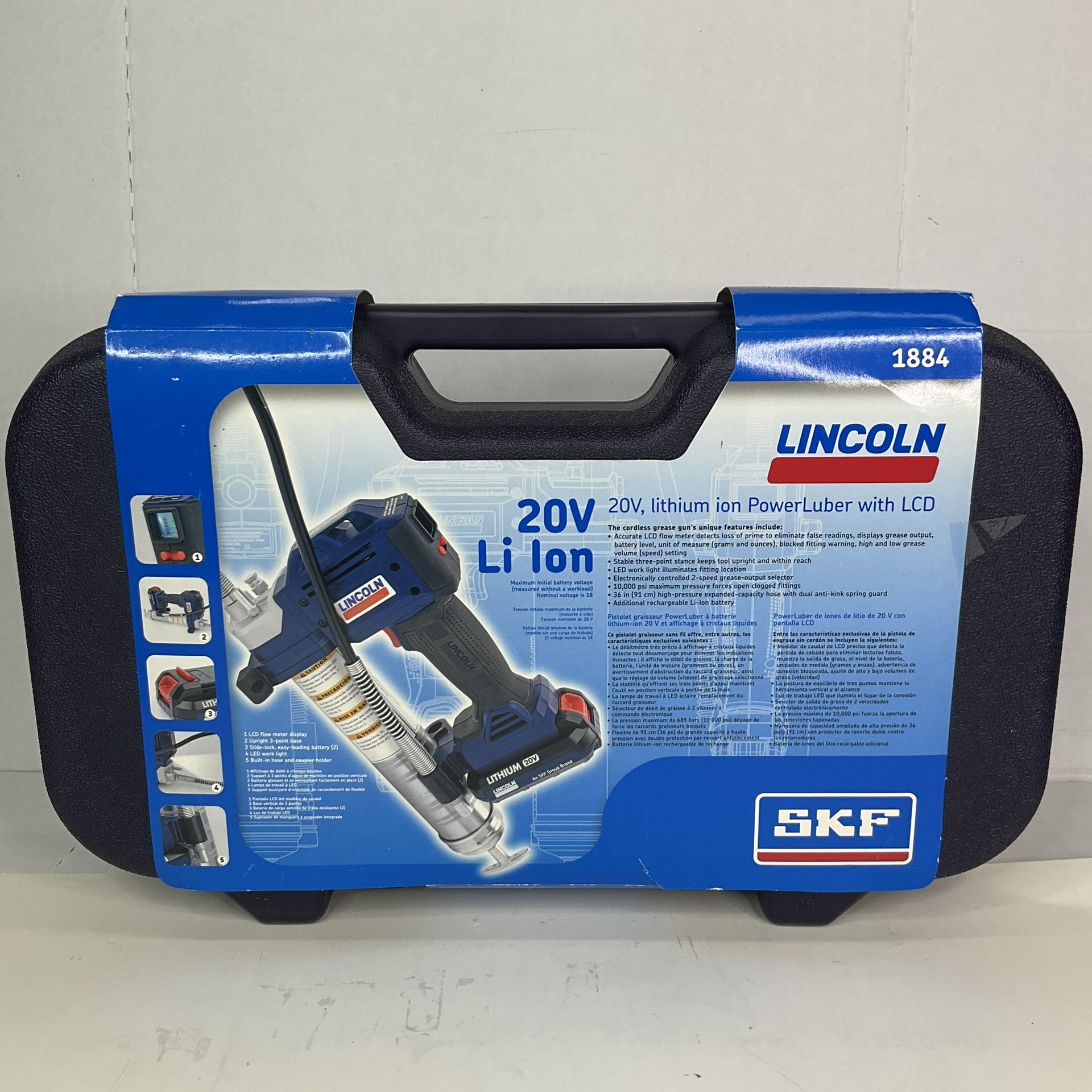 *NEW* Lincoln PowerLuber 20V Battery Powered Grease Gun