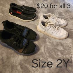 Boys Shoes Size 2