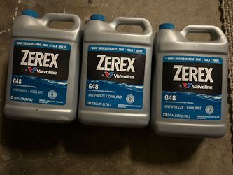 Zerex G48 Antifreeze Coolant 3 Gallons