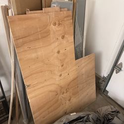 Scrap Plywood And Trim Pieces