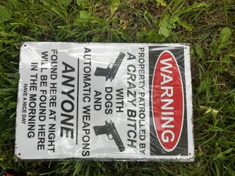 Crazy Lady Sign