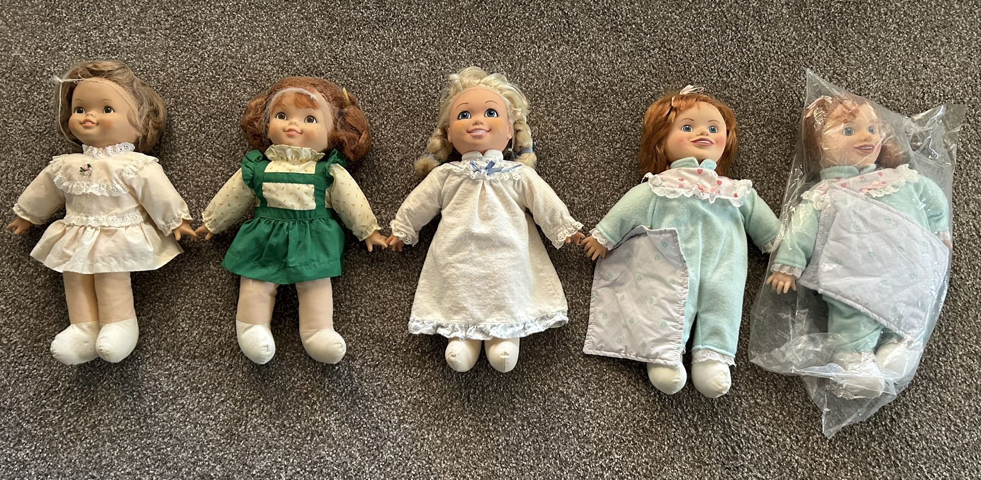 5 Vintage Northern Bath Tissue Dolls
