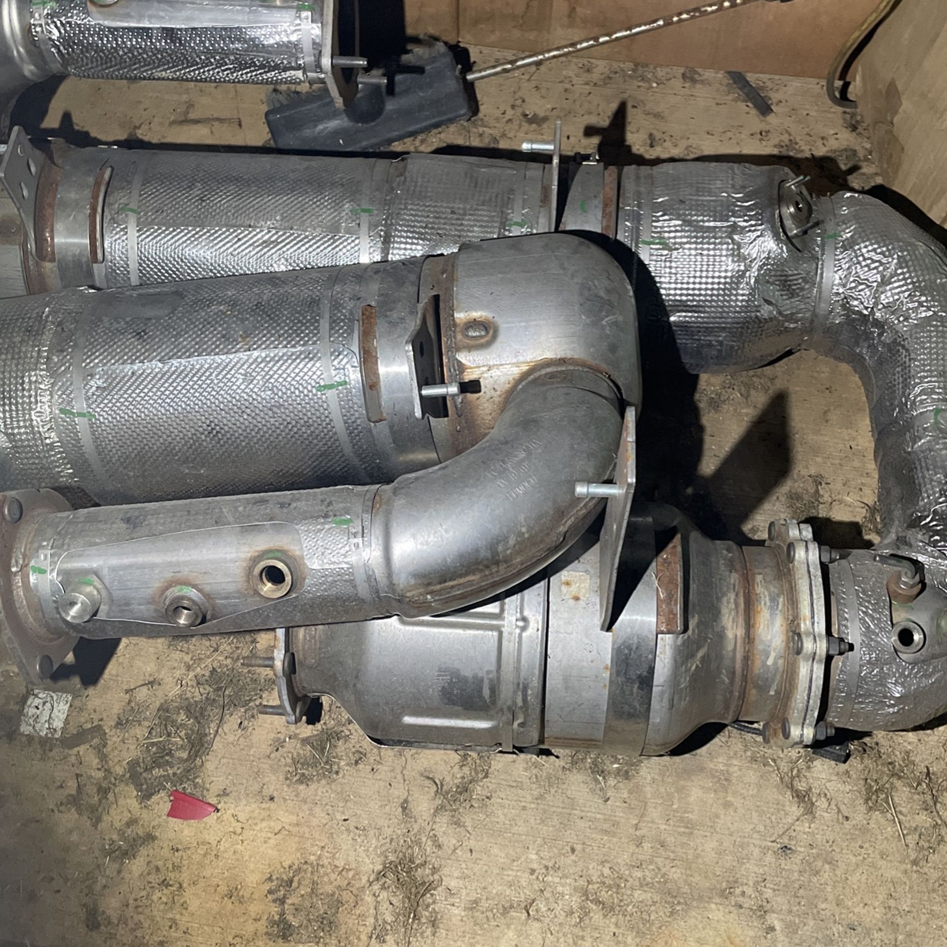 2017 Ford F750 With 6.7 Power Stroke Diesel SCR Filter