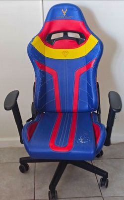 Used Hyper Glory Blue And Red Gaming Chair (Cat Scratch Damages)