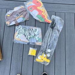 Child golf Set (ages 2 & Up) Wild Animals. Indoor Or Outdoor Use!