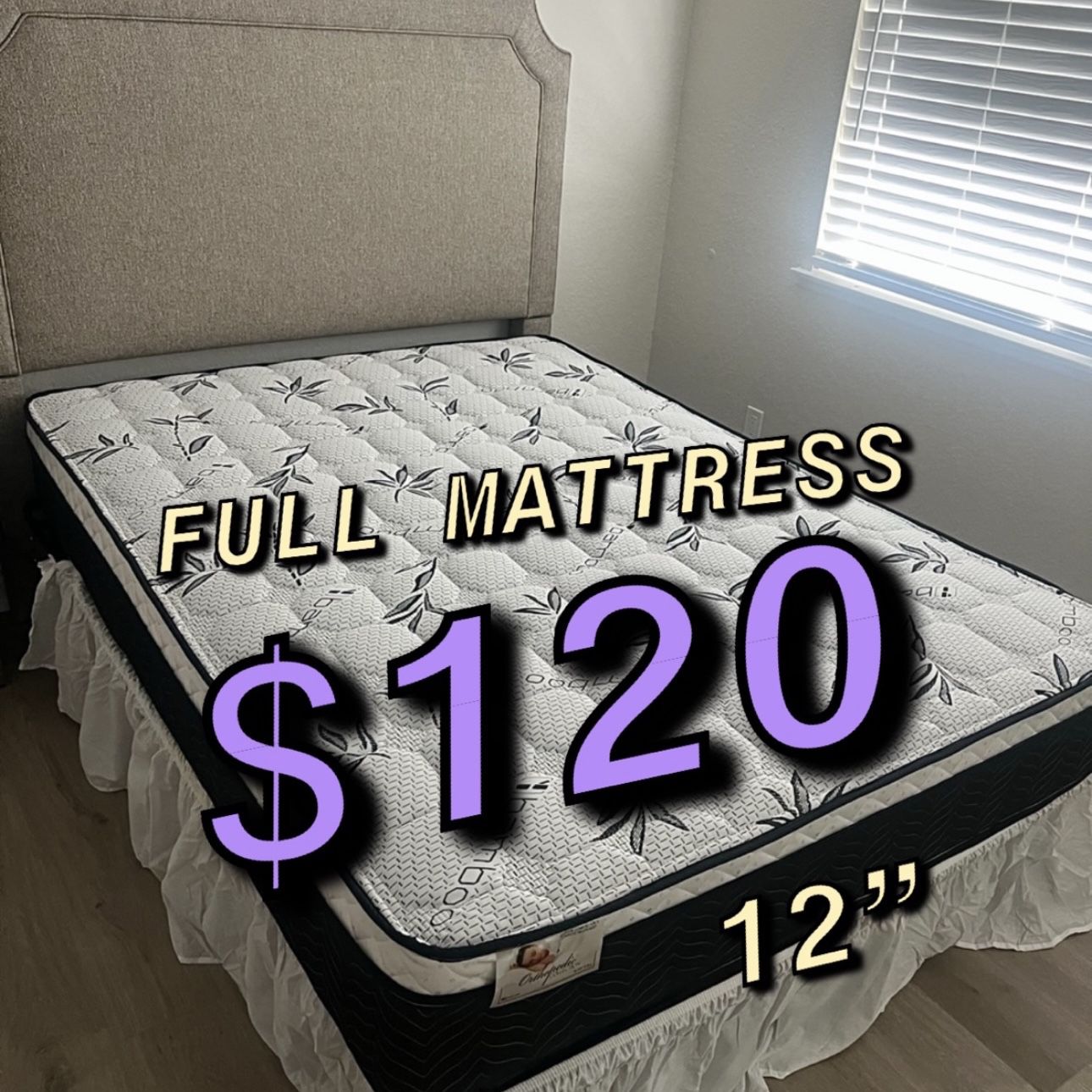 New Full Matttress $120