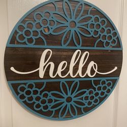 16inch Hello Sign 