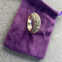 10k Diamond Mens Ring