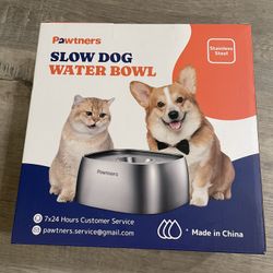 Brand New : Water Bowl for Dogs, 135oz/4L