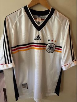 Retro adidas Germany soccer jersey.