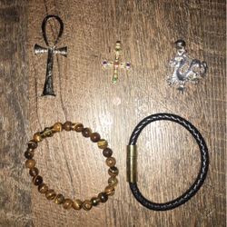 Pendants and Bracelets 
