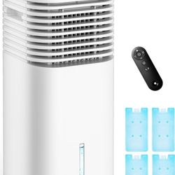 Brand new 4-IN-1 Portable Air Conditioners, Evaporative Air Cooler w/ 4 Modes & 3 Speeds, 15H Timer for Smart Auto-off, 2-Gal Tank for 20H Cooling,17F