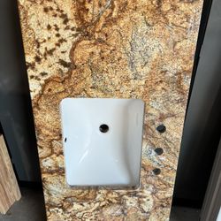 Granite Countertop With Kohler Sink